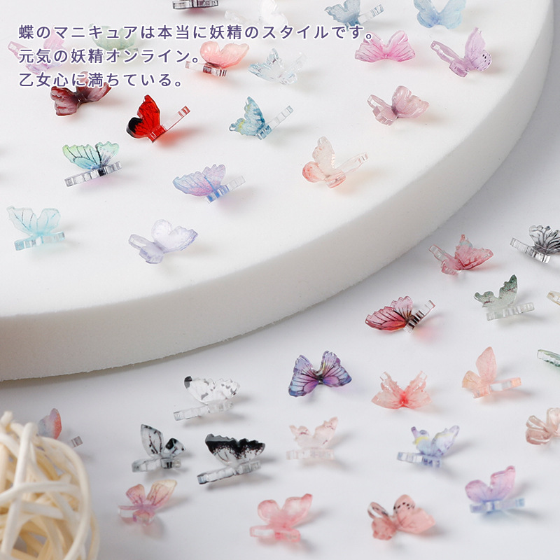 Izitikha Zezinzipho Ze-DIY Ze-Nail Art Flowers Butterfly Star Pack