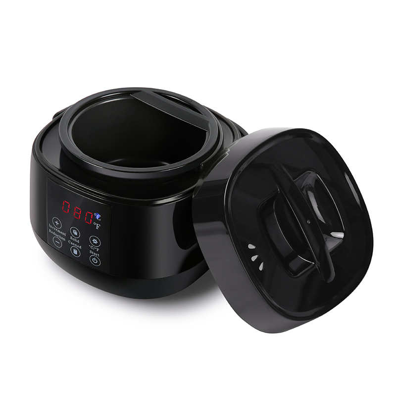 Imbiza encane ye-wax-ancibilikile ngesibambo esimnyama